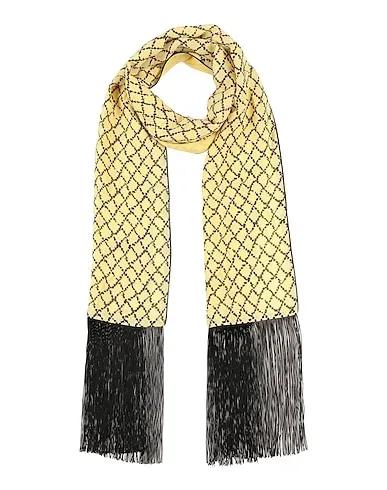 Light yellow Crêpe Scarves and foulards