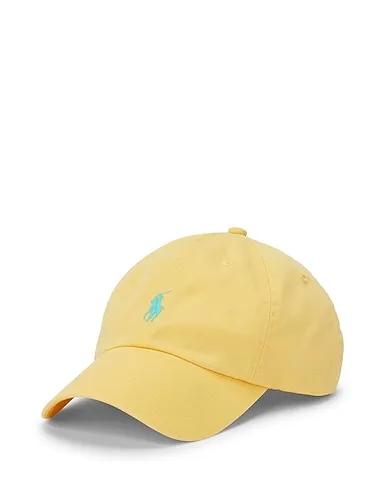 Light yellow Gabardine Hat COTTON CHINO BALL CAP
