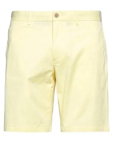 Light yellow Gabardine Shorts & Bermuda