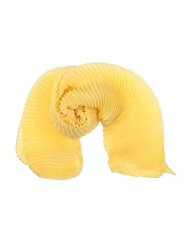 Light yellow Gauze Scarves and foulards