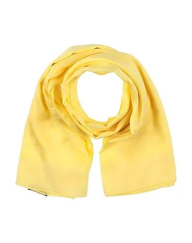 Light yellow Jacquard Scarves and foulards