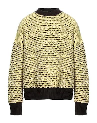 Light yellow Jacquard Sweater