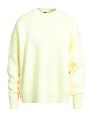 Light yellow Jacquard Sweater