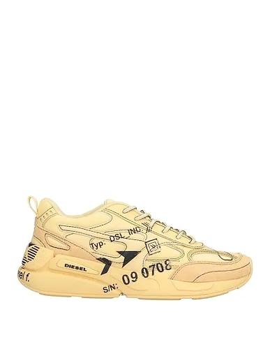 Light yellow Jersey Sneakers