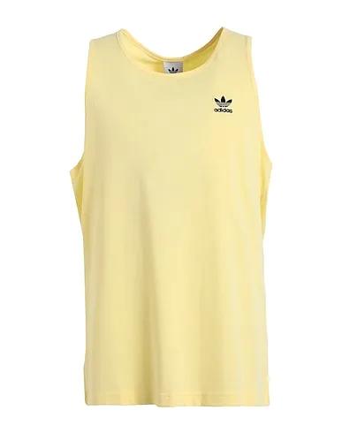 Light yellow Jersey T-shirt TREFOIL ESSENTIALS TANK TOP
