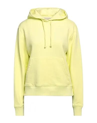 Light yellow Knitted Hooded sweatshirt