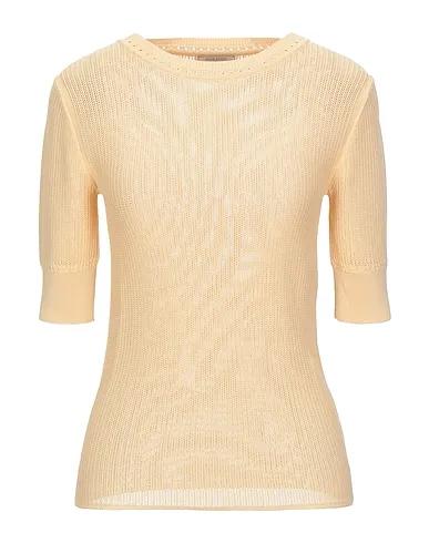 Light yellow Knitted Sweater