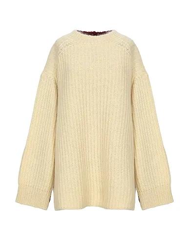 Light yellow Knitted Turtleneck