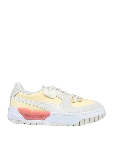 Light yellow Leather Sneakers Cali Dream Wns Summer Resort	