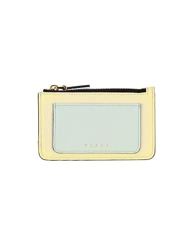 Light yellow Leather Wallet