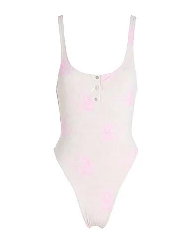 Light yellow One-piece swimsuits PARADISE COVE
