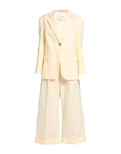 Light yellow Plain weave Suit