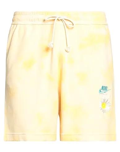 Light yellow Sweatshirt Shorts & Bermuda