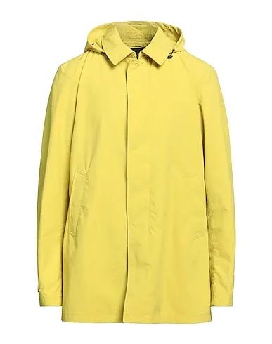 Light yellow Techno fabric Full-length jacket
