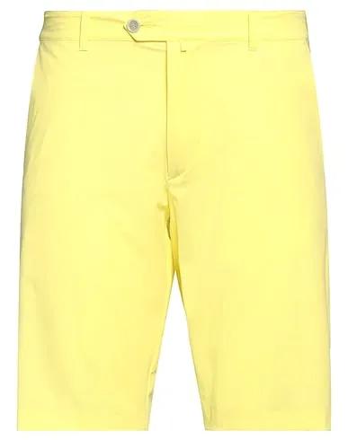 Light yellow Techno fabric Shorts & Bermuda