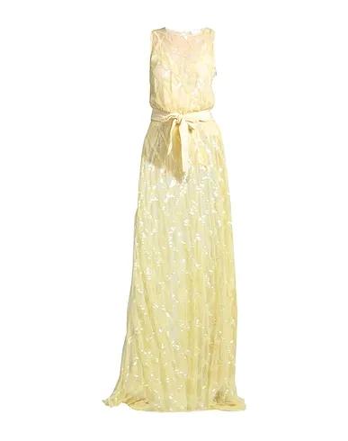 Light yellow Tulle Long dress