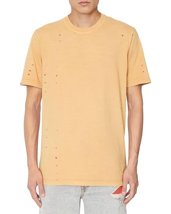 Lightly Splattered Back Logo Tee