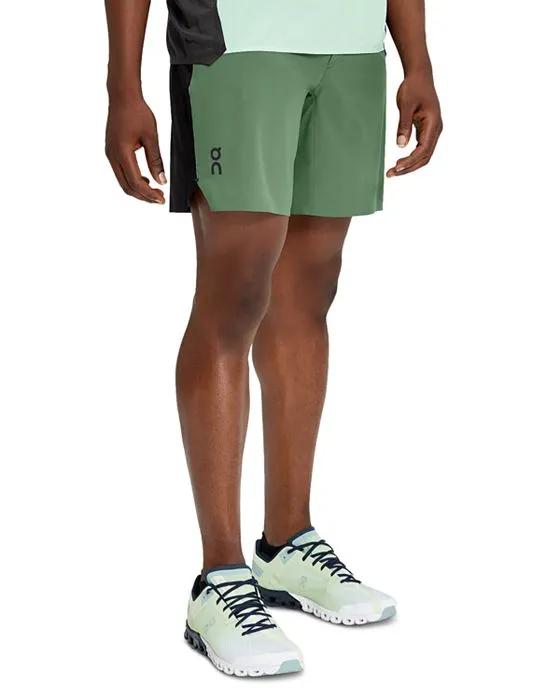 Lightweight Color Blocked Quick Dry 7" Shorts