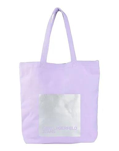 Lilac Canvas Shoulder bag NS CANVAS TOTE
