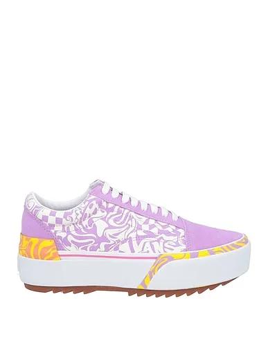 Lilac Canvas Sneakers