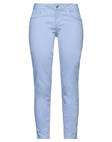 Lilac Cotton twill Casual pants