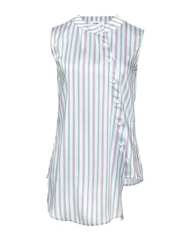 Lilac Cotton twill Striped shirt