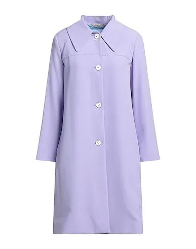 Lilac Crêpe Full-length jacket