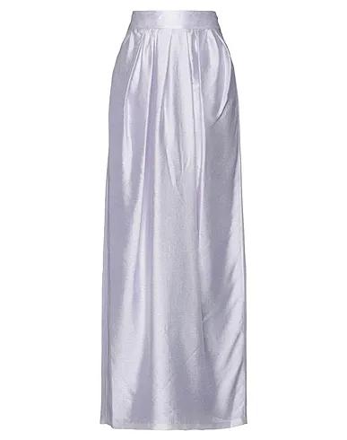 Lilac Crêpe Maxi Skirts
