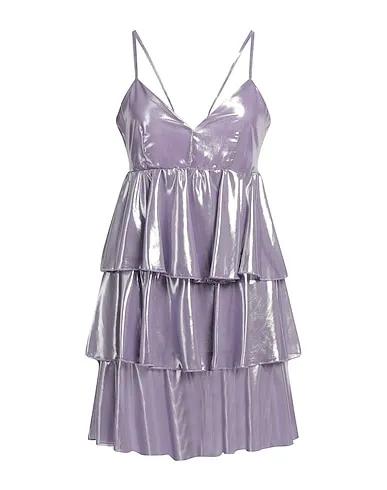 Lilac Crêpe Sequin dress