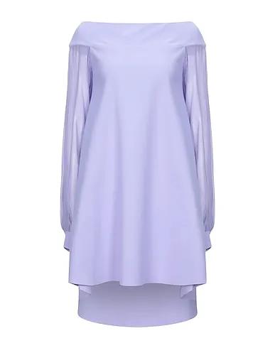 Lilac Crêpe Short dress