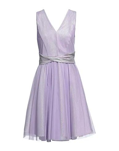 Lilac Crêpe Short dress