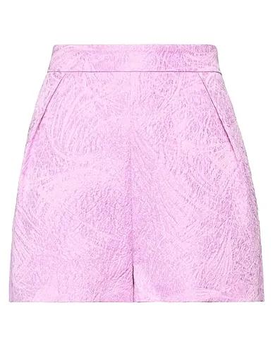 Lilac Crêpe Shorts & Bermuda