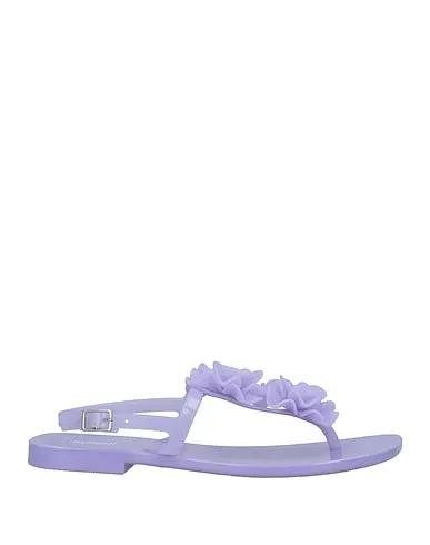 Lilac Flip flops