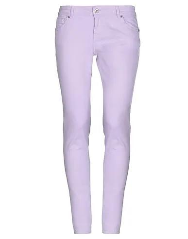 Lilac Gabardine Casual pants
