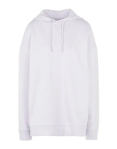 Lilac Hooded sweatshirt ORGANIC COTTON RELAX FIT DROP SHOULDER HOODIE
