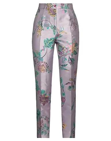 Lilac Jacquard Casual pants