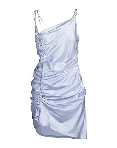 Lilac Jacquard Midi dress