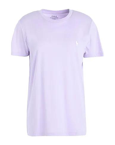 Lilac Jersey Basic T-shirt COTTON CREWNECK TEE