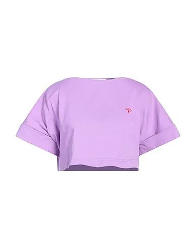 Lilac Jersey Crop top