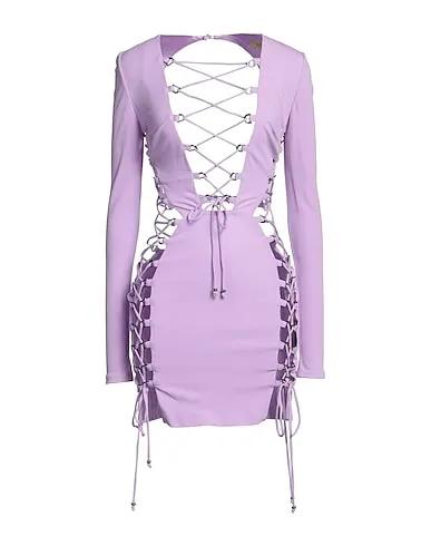 Lilac Jersey Elegant dress