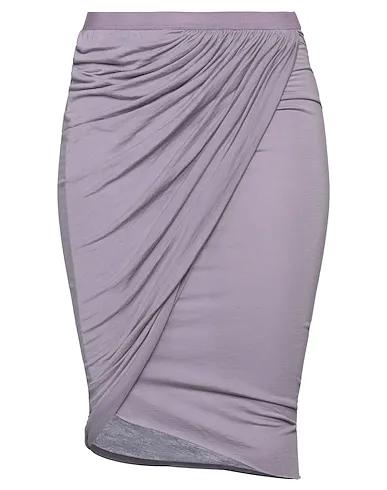 Lilac Jersey Midi skirt