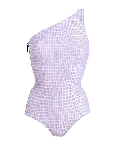 Lilac Jersey One-piece swimsuits