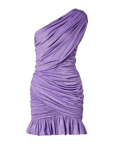 Lilac Jersey One-shoulder dress