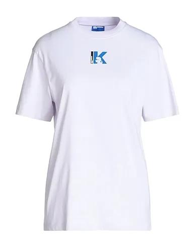 Lilac Jersey T-shirt KLJ REGULAR K-LOGO SSLV TEE
