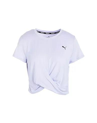 Lilac Jersey T-shirt STUDIO YOGINI LITE TWIST TEE