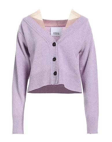 Lilac Knitted Cardigan
