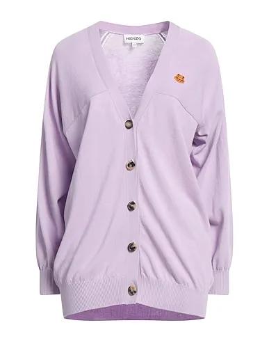 Lilac Knitted Cardigan