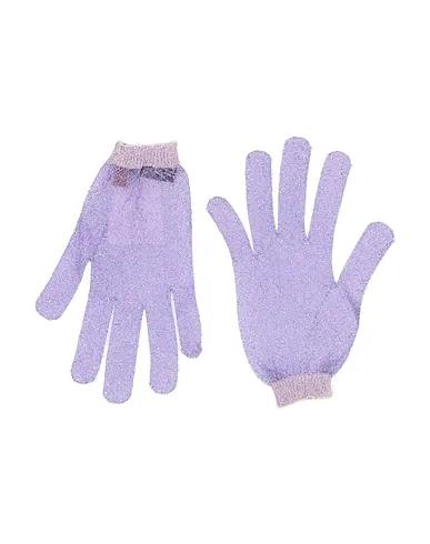 Lilac Knitted Gloves