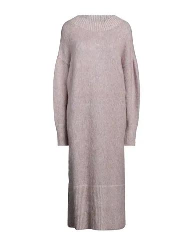 Lilac Knitted Midi dress