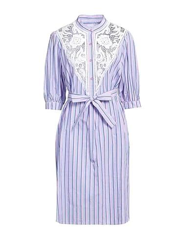 Lilac Lace Midi dress
